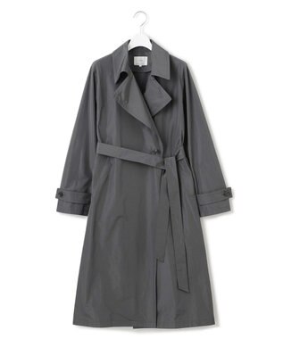 23区 【VERY3月号掲載/撥水加工/洗える】LIMONTA ハイカウントメモリータフタ コート グレー系