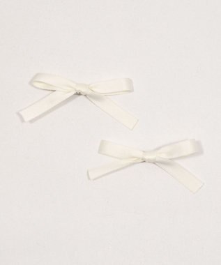 WEGO L2Pナローリボンクリップ オフホワイト