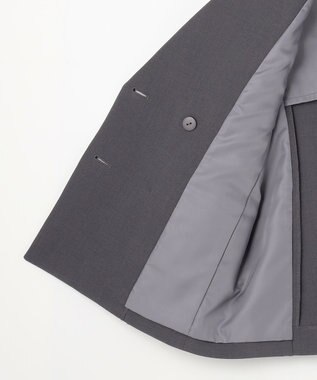 Feroux 【先行予約】パール釦テーラード ジャケット グレー系