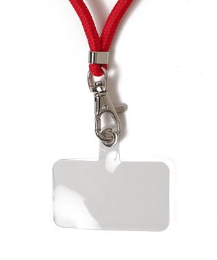 WEGO シート付きロープストラップ レッド