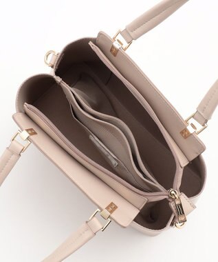 ANY SIS 【2WAY】ノーブルミディ トートバッグ ベージュ