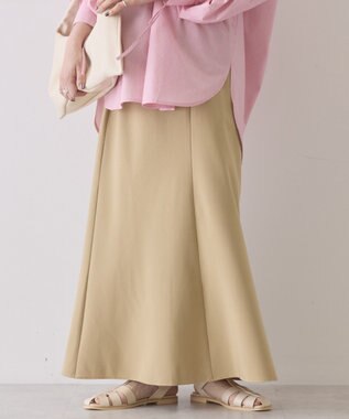 AMERICAN HOLIC 【イージーケア】ナローマーメイドスカート Beige