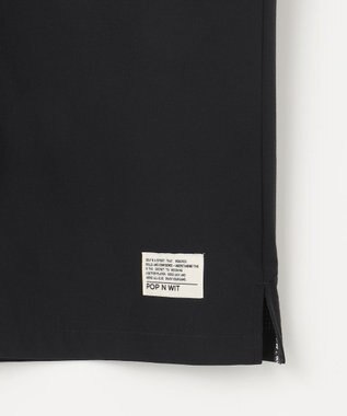 PW CIRCULUS 【高通気 / 軽撥水 / 軽量のDotAir 使用】【MEN】開襟シャツ ブラック系