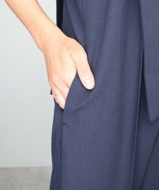 CRAFT STANDARD BOUTIQUE ワイドサロペットパンツ Dark Navy