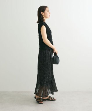 Green Parks ・ｓｗｉｎｇ　ｂｙ　チュールヤーンプルオーバー Black