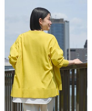 AMERICAN HOLIC ＵＶカットＶネックニットカーディガン Yellow