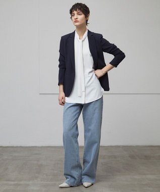 BEIGE， 【洗える】CINDY / テーラードジャケット Navy