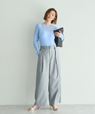 YECCA VECCA クルーネックシアートップス Off White