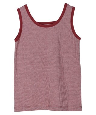 CRAFT STANDARD BOUTIQUE レトロ柄前後２ＷＡＹタンクトップ Bordeaux