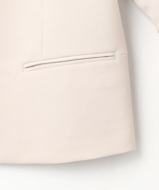 組曲 S 【KUMIKYOKU NAVY】コンフォータブルドレープ フレアスリーブジャケット サンドベージュ系