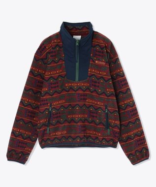 Columbia Columbia/ ウィメンズセコイアグローブプリントハーフジップ /コロンビア Rich Wine Horizons