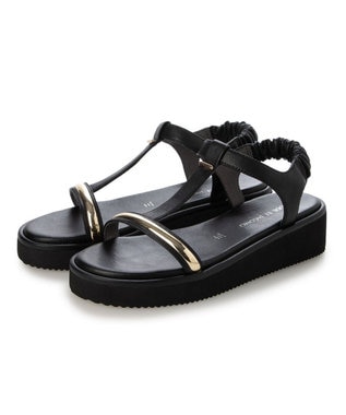 MODE ET JACOMO <MODE ET JACOMO>柔らか厚底ストラップサンダル