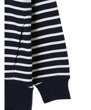 AMERICAN HOLIC バックＺＩＰロゴ刺繍ポンチチュニック Border