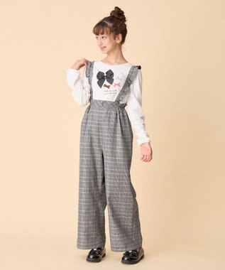 ANY KIDS リボンモチーフ Ｔシャツ オフホワイト