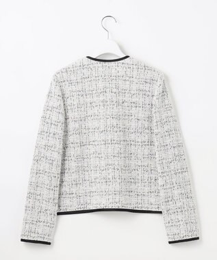 ANY SIS ネップツイード ジャケット ネイビー