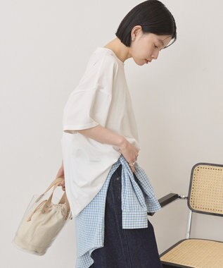 AMERICAN HOLIC バックギャザーコクーンカットプルオーバー Off White