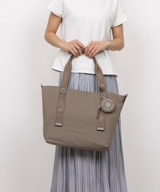 CLATHAS レザン 2wayトートバッグ グレージュ