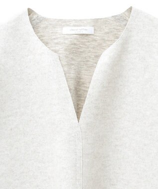 Green Parks 圧縮ポンチキーネックプルオーバー Ivory