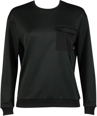 CW-X 【UNISEX】 CW-X プルオーバー スポーツ 長袖 Uネック ユニセックス トップス DLR159 /ワコール ブラック