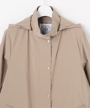 J.PRESS LADIES L 【2way】Artirosa フーデッド コート ベージュ系