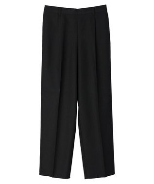 Green Parks 柄テーパードパンツ Black