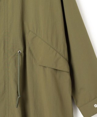 NAVE 【ReNAVE・洗える/撥水加工/接触冷感/UVケア】ナイロンタスラン コート カーキ系
