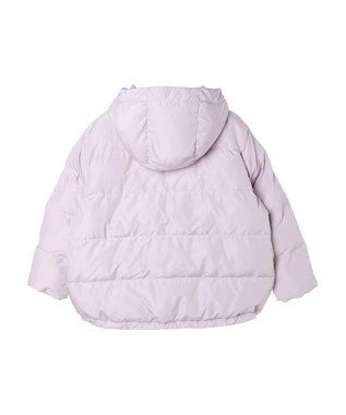 earth music&ecology フーディー中綿ブルゾン Pink