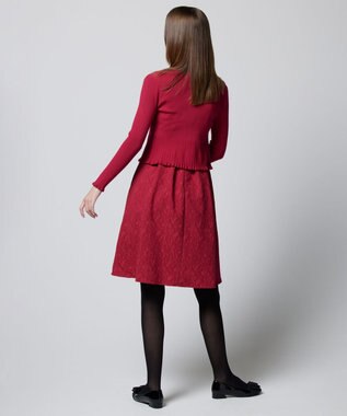 TOCCA 【洗える】RESONATE カーディガン レッド系