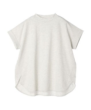 Green Parks 汗染み防止プチハイネックプルオーバー Light Gray Mixture