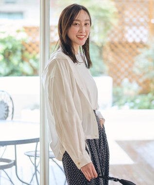 ANY L 撥水フーデットシャツ オフ