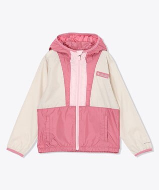 Columbia Columbia/ キッズアイテム/ バックボウルIIフーデッドウィンドブレーカー /コロンビア Dark Stone Rosette Satin Pink