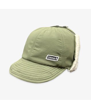 林八百吉商店 Coleman ボアリサイクルフライトキャップ カーキ