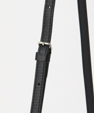 russet ソフトレザーフラップミニトートバッグ(CE-1674) Black