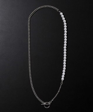 WEGO Mパールミックスチェーンネックレス 柄1