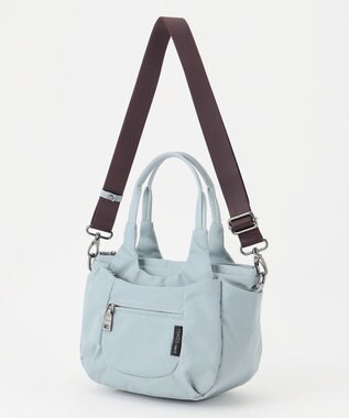 Y'SACCS 【Y’SACCS vous et】ラウンド2WAYミニトート ライトブルー