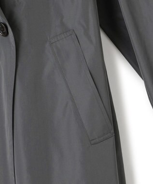 23区 【VERY3月号掲載/撥水加工/洗える】LIMONTA ハイカウントメモリータフタ コート グレー系