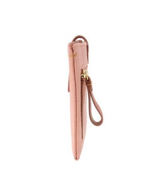 genten フレスコ 薄束入れ財布 ピーチベージュ