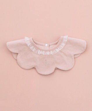 組曲 KIDS 【Fサイズ】チュールリボン スタイ ピンク系