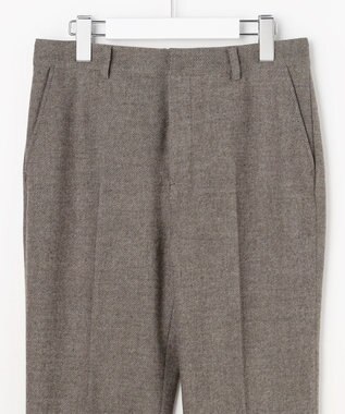 J.PRESS LADIES L チェルビック テーパード パンツ ブラウン系