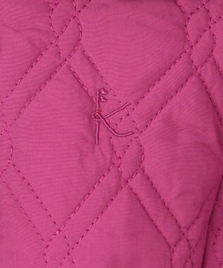 組曲 KIDS 【90-100㎝】中綿キルト コート ラズベリー系