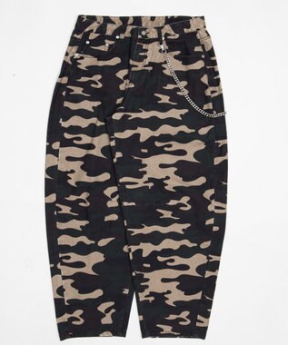 WEGO チェーン付きバルーンパンツ 柄1