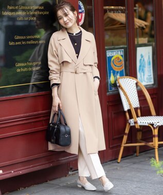 ANY SIS L CICA加工 ニット ジャケット ブラウン