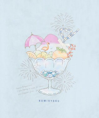 組曲 KIDS 【150-160㎝】OMATSURI Tシャツ サックスブルー系