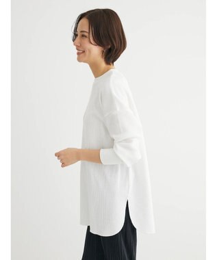 Green Parks ワッフルプルオーバー Off White