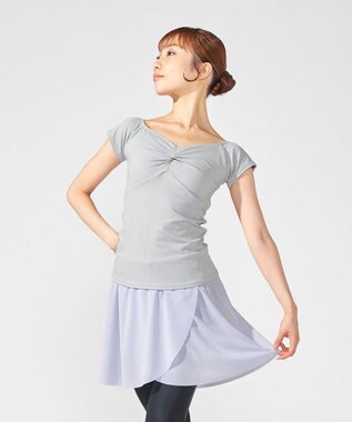 Chacott スカート付レギンス ヒヤシンス