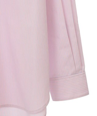 AMERICAN HOLIC イージーケアブロードシャツ Stripe Pink