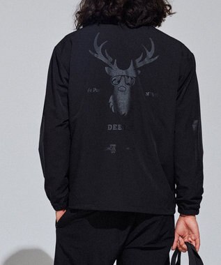 PW CIRCULUS 【軽撥水/ 伸縮性あり 】【MEN】コーチジャケット ブラック系