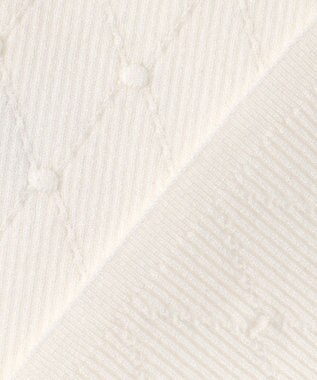 組曲 L 【先行予約・WEB限定】ポップコーンアーガイルスキッパー ニット ホワイト系