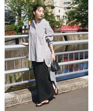 CRAFT STANDARD BOUTIQUE 【キナリノ別注】リネンレーヨンスカート Black