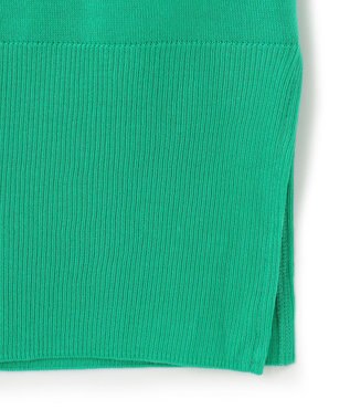 ICB L 【接触冷感・洗える】PINION ショートカーディガン コバルトグリーン系